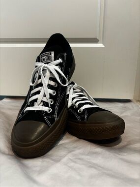 Converse MALDEN STREET Top Black w/ Natural Gum Sole - Men’s 12